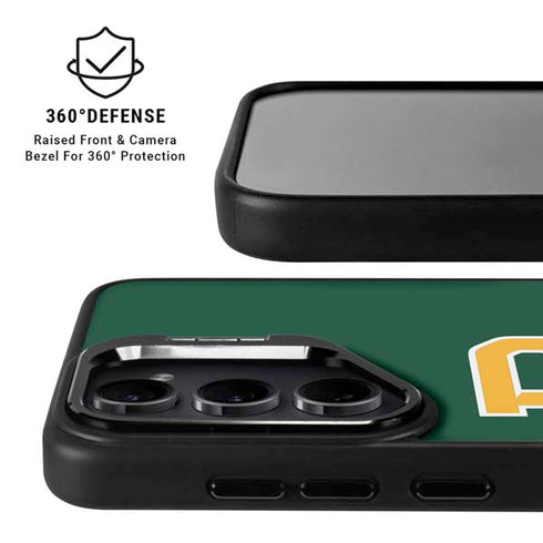 Baylor University BU - Green Galaxy S25 Kickstand Case